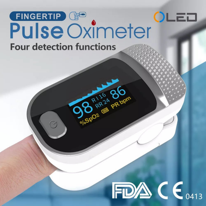 PulseGuard Pro 4 in 1: respiratory frequency-oxygen saturation-pulse rate – perfusion index accuracy of home pulse oximeter