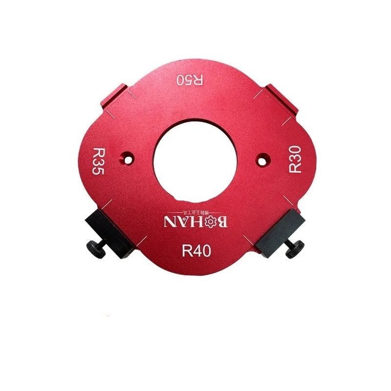 Arc Angle Positioning Template - 4 in 1 Corner Radius Template Positioning for Cutting Machine