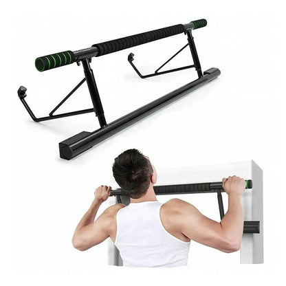 Doorway Trainer - 4 in 1  Multi-Grip Pull-up Bar with Smart Larger Hooks Technology
