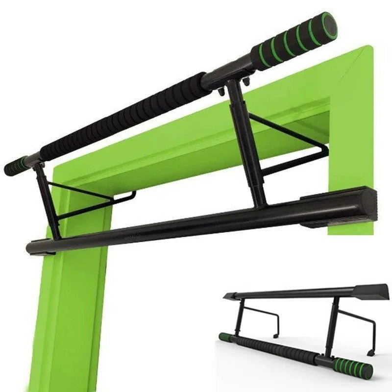 Doorway Trainer - 4 in 1  Multi-Grip Pull-up Bar with Smart Larger Hooks Technology