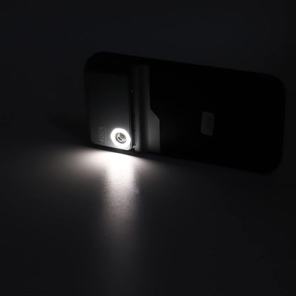 Phone Microscope with Light Case - 400X Microscope Lens Phone Cover Built-in Light Lenses Tip Scope