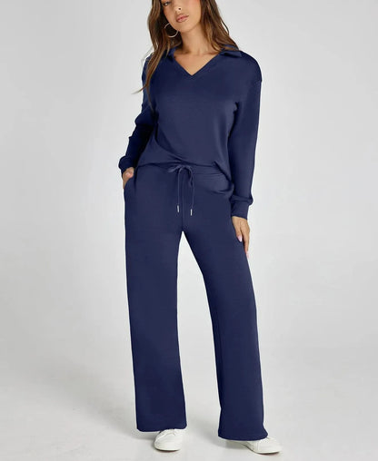 Constituent Women's 2 Piece Sets Outfits Casual Long Sleeve Sweatsuits Sets (Same as in the video)