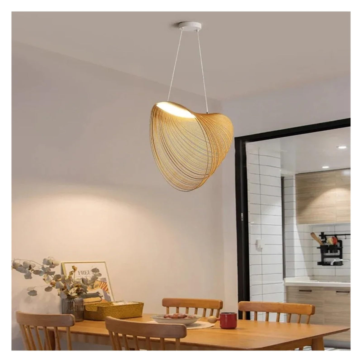 Modern LED Chandelier – Luxury Art Deco Crystal Lighting Fixture for Living Room, Dining Room, and Kitchen with Elegant Designer Touch
