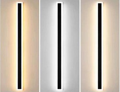 LED Strip Wall Light – Modern Waterproof IP65 Outdoor Lamp with Sleek Aluminum Body, Perfect for Garden, Patio & Porch Lighting