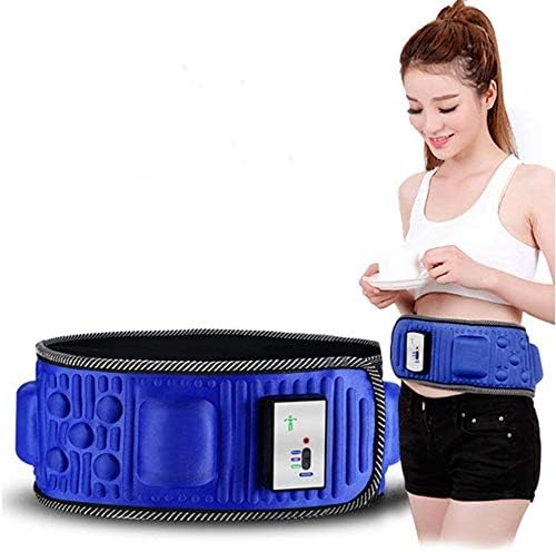 Wireless Electric Smart Massage Belt – Fat Burning Vibration Waist Trainer with EMS, Weight Loss Aid for Men and Women