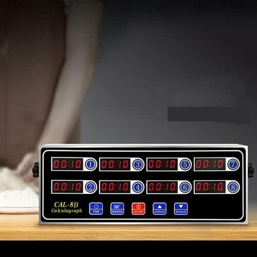 Stainless Steel Digital Kitchen Timer with Loud Alarm – 12-Channel  Commercial-Grade Cooking Precision for Busy Kitchens