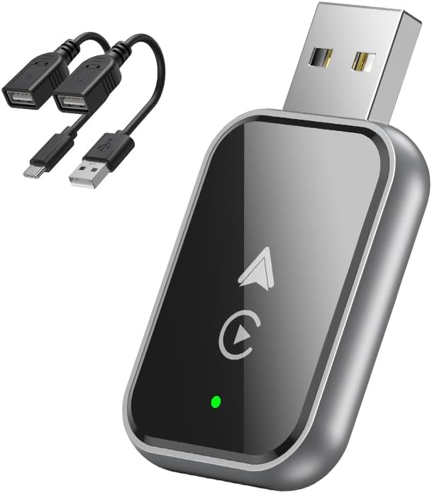 Wireless CarPlay Adapter – Mini Wired-to-Wireless Dongle for iPhone