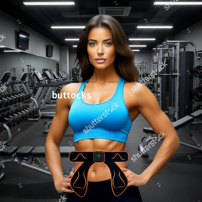 EMS Hip Trainer Buttocks Toner – Electric Glute and Ab Stimulator for Women and Men, Portable Fitness Muscle Shaping Device
