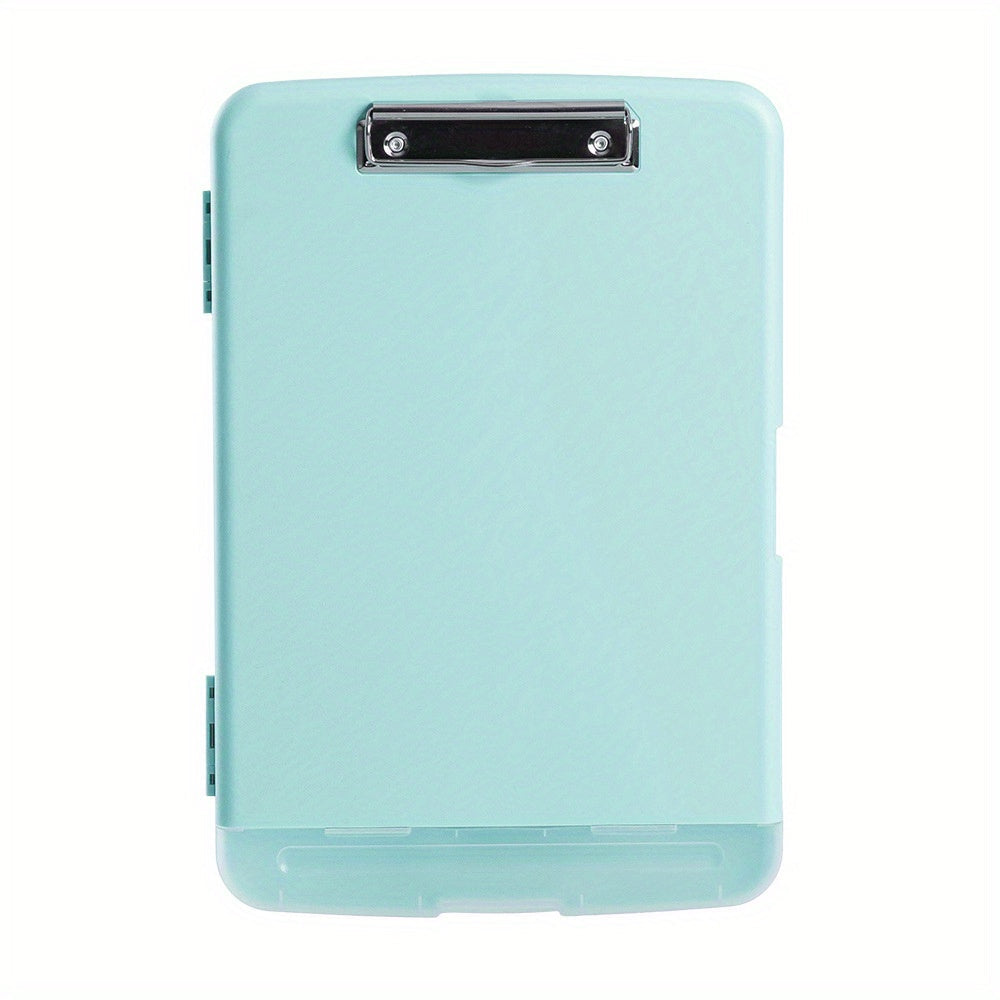 A4 Clipboard Folder with Storage – Durable Plastic Nurse Organizer Clipboard with Pen Compartment for Medical Paperwork
