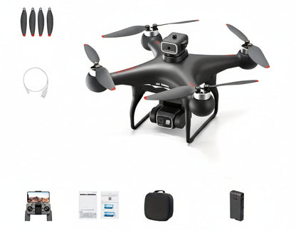 Dual-Camera Drone – S116 MAX Brushless Optical Flow RC Drone with Obstacle Avoidance, WiFi FPV & APP Control