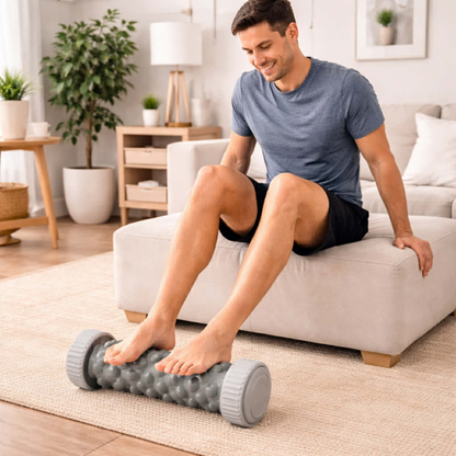 Foot Massage Roller for Calf and Waist – Deep Tissue Muscle Relaxation Tool for Yoga Recovery, Circulation Boost and Pain Relief