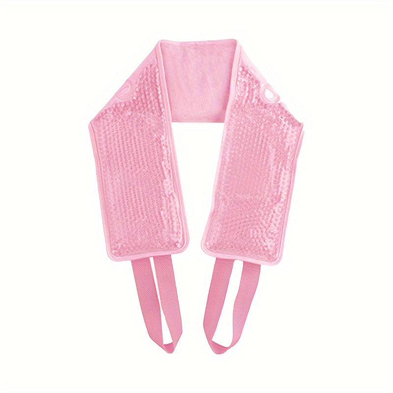 Reusable Gel Bead Hot & Cold Therapy Pack – Neck and Shoulder Ice Wrap for Pain Relief, Flexible Fit, and Dual Temperature Treatment