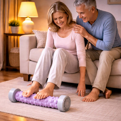 Foot Massage Roller for Calf and Waist – Deep Tissue Muscle Relaxation Tool for Yoga Recovery, Circulation Boost and Pain Relief