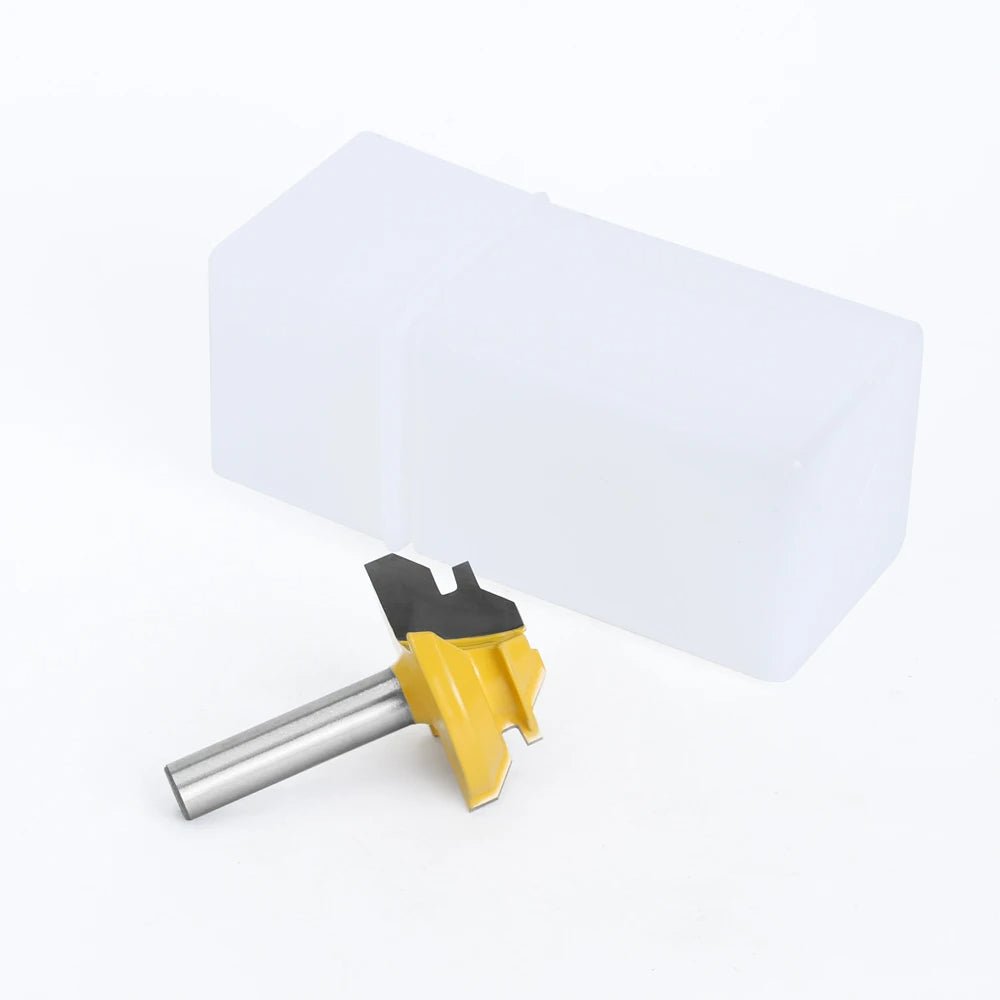Lock Miter Router Bit - 45° Carbide Alloy Milling Cutter