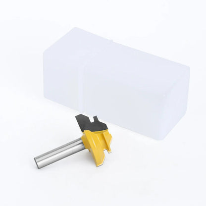 Lock Miter Router Bit - 45° Carbide Alloy Milling Cutter