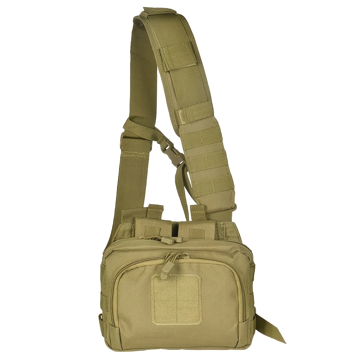 Outdoor Hunting Chest & Shoulder Bag – Multi-Pocket Crossbody Storage Pack for Camping, Hiking & Safari Trips