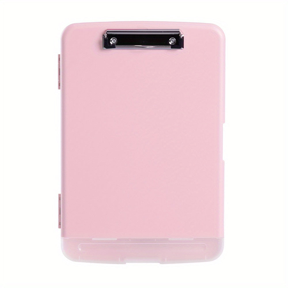 A4 Clipboard Folder with Storage – Durable Plastic Nurse Organizer Clipboard with Pen Compartment for Medical Paperwork