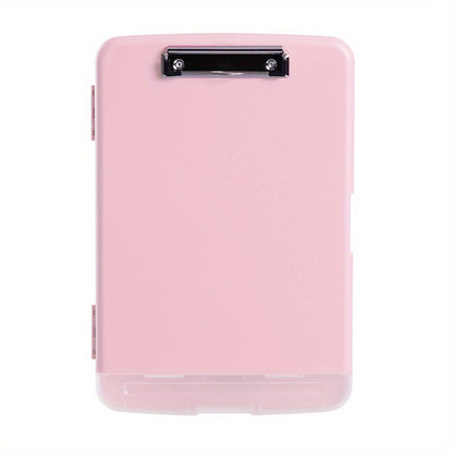 A4 Clipboard Folder with Storage – Durable Plastic Nurse Organizer Clipboard with Pen Compartment for Medical Paperwork
