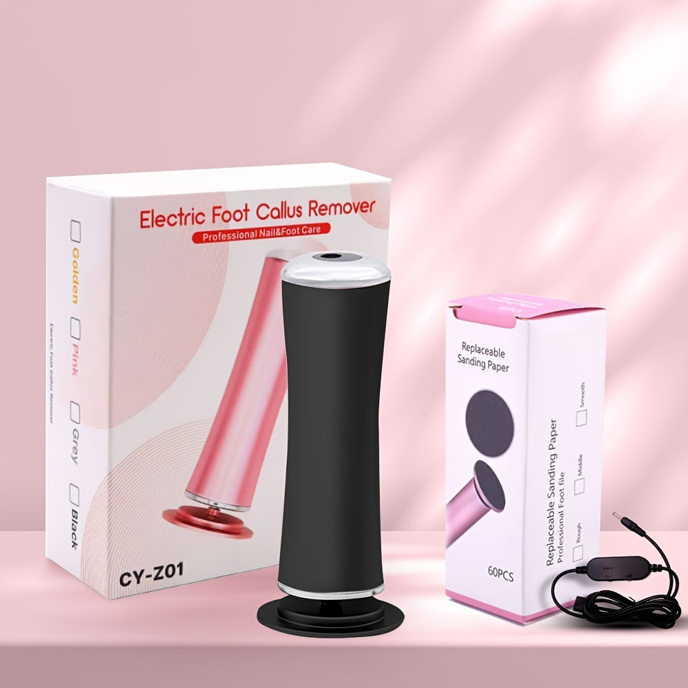 Multi-Purpose Electric Pedicure Device – USB Rechargeable Foot Grinder Set for Removing Dead Skin and Calluses, Perfect for Nail Salons or Home Use