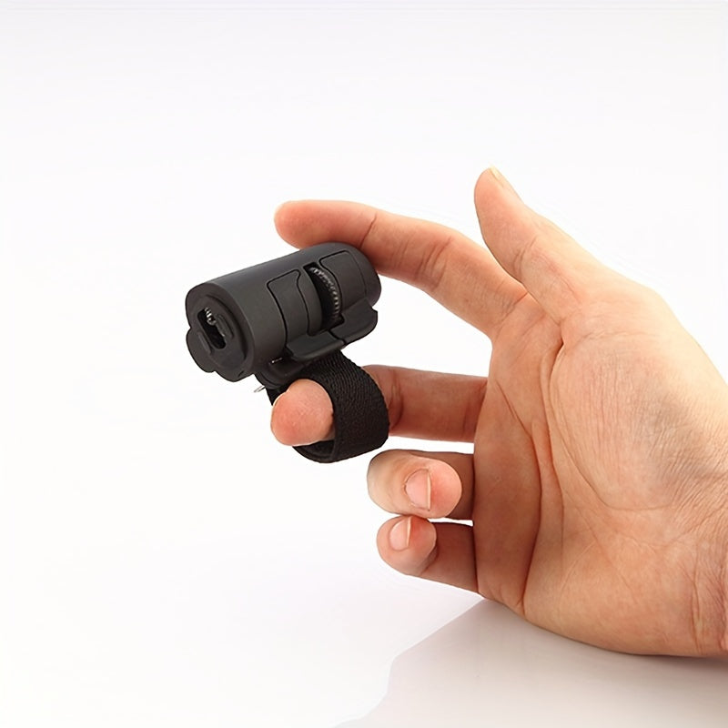 Wireless Finger Mouse – Compact 2.4G Right-Handed Mini Mouse with Animal Print, Lightweight Design for Computer, Tablet, and Phone, Battery Not Included