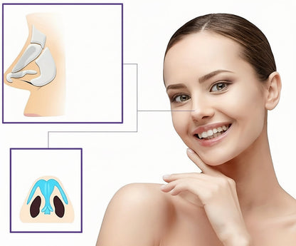 Nose Shaper & Straightener Clip – Adjustable Wide-Nose Corrector for Men & Women, Comfortable Daily Beauty Tool for Slimming and Nose Reshaping