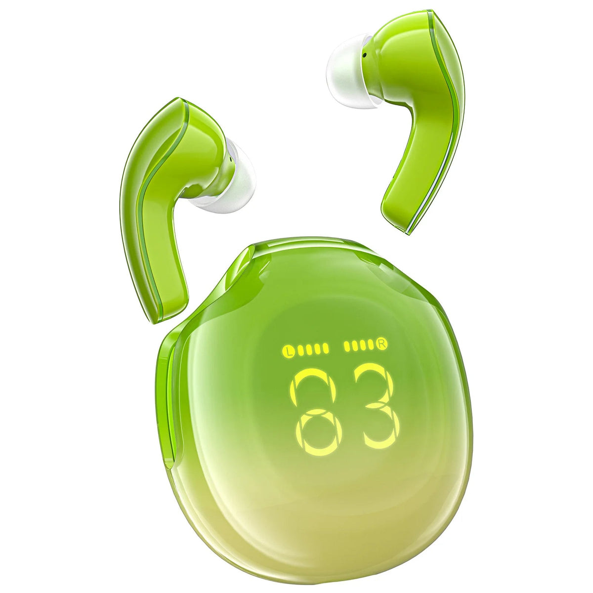 Wireless Bluetooth 5.3 Earbuds – Deep Bass, AI Call Noise Reduction & Gaming Mode for iPhone
