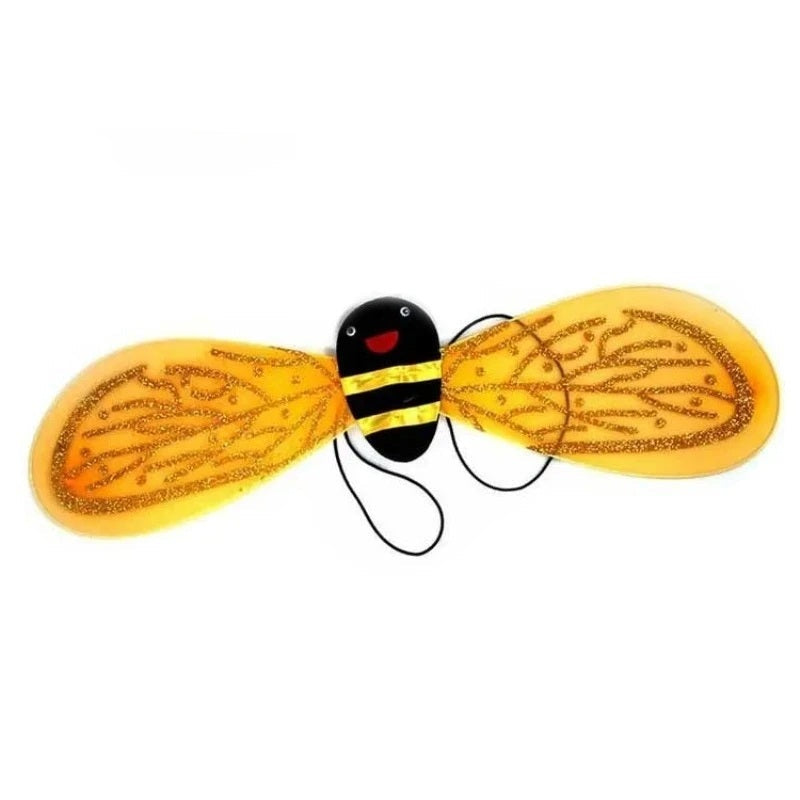 Fairy Princess Winged Costume Set for Girls - Magical Ladybug Dress-Up with Wand, Cosplay Halloween Outfit for Kids