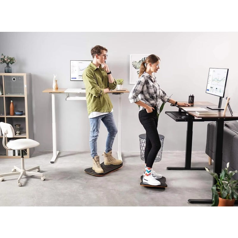 Ergonomic Standing Desk Mat – Non-Slip Anti-Fatigue Balance Board, Durable Rocker for Comfort and Stability, Medium Size for Home Office Use