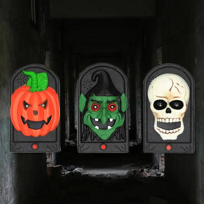 Halloween Haunted Motion Sensor Doorbell – Realistic Sound Prank Device for Scary Haunted House Parties, Must-Have Spooky Decoration