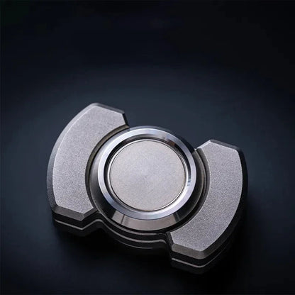 Magnetic Slider Fidget Spinner for Adults – Anti-Stress EDC Toy for Anxiety, ADHD, Autism & Sensory Focus, Sleek Metal Design