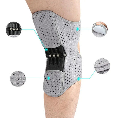 Joint Support Knee Pads with Spring Force – Breathable Non-Slip Knee Booster for Powerful Rebound, Lift, and Everyday Joint Care Protection
