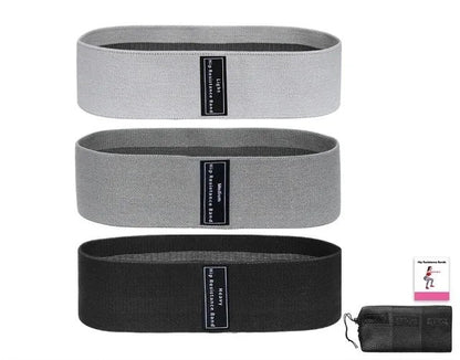 Crochet Gradient Resistance Band – Elastic Training Ring for Deep Squats, Buttocks Shaping and Strength Workouts