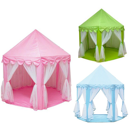 Princess Castle Play Tent for Kids – Magical Indoor & Outdoor Playhouse for Girls