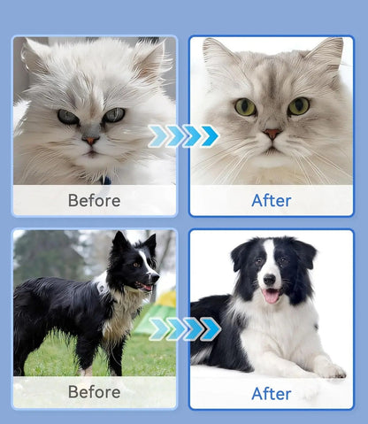 Pet Bath Gloves – Cleaning & Deodorizing Wipes for Dogs and Cats, Perfect Daily Grooming Tool for Pets
