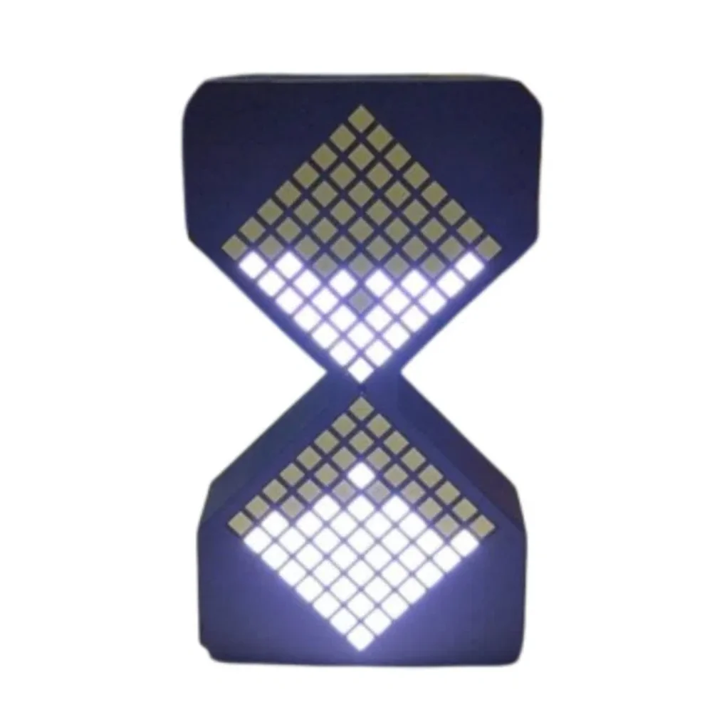 Cyber LED Digital Hourglass Timer – Gravity Sensing Electronic Sand Clock with 1–30 Minute Timer, Futuristic Desk Decoration and Smart Home Gadget