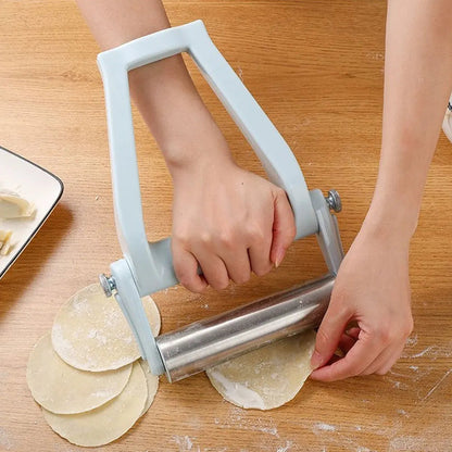 Foldable Stainless Steel Rolling Pin – Dough Roller Docker for Pastry, Pizza and Baking Kitchen Prep