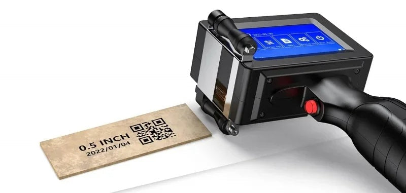 Handheld 1580p1 Inkjet Printer – Portable 4.3″ Touchscreen Industrial Printer for Quick-Dry Coding with 0.08–0.5″ Print Height Capability
