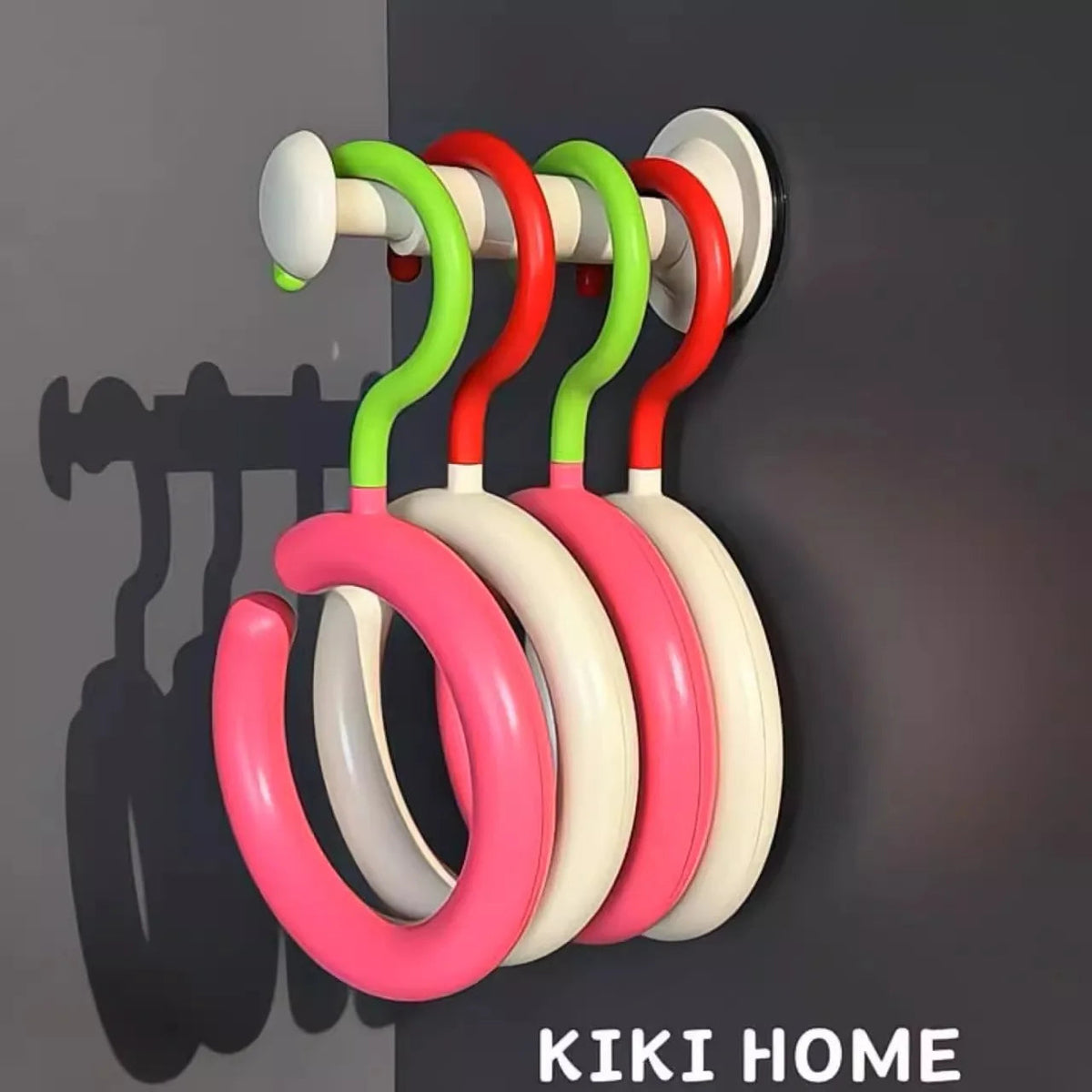 Rotating Hook Multifunctional No-Drill Hanger – Space-Saving Organizer for Scarves, Hats, Bags, and Accessories