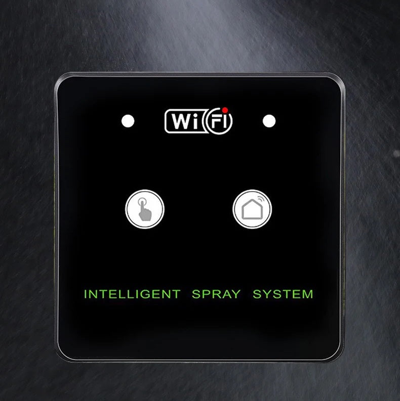 Rainforest Misting System - WiFi-Controlled Humidifier for Terrarium, Garden or Reptile Care with Auto Mist & Timer Kit