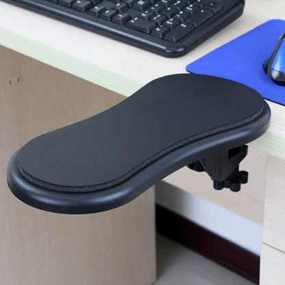Ergonomic Desk Armrest Extender – Adjustable 180° Rotating Arm Support Brace, Clamp-On Design for Gaming, Office, and Computer Comfort, No-Drill Installation Needed