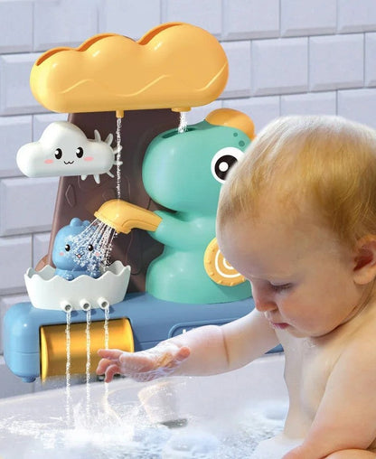 Cartoon Dinosaur Bath Toys – Spinning Water Toys with Festive Appeal for Fun Bath Time, Gift Giving, and Imaginative Play for Kids