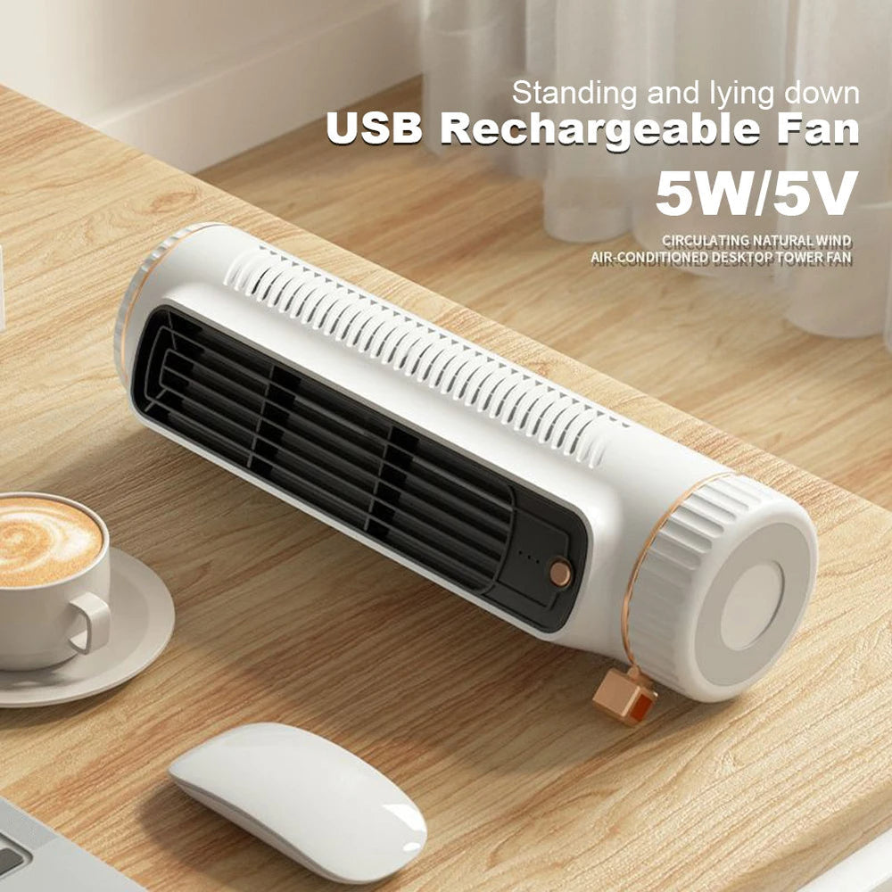 Bladeless Portable Air Conditioner Tower Fan
