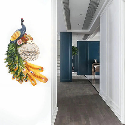 Peacock Wall Lamp Sconce – European Style Decorative Wall Light for Elegant Home Interior Lighting