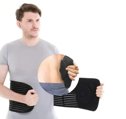 Umbilical Hernia Belt for Men and Women – Adjustable Abdominal Binder with Targeted Pad for Support, Comfort, and Pain Relief