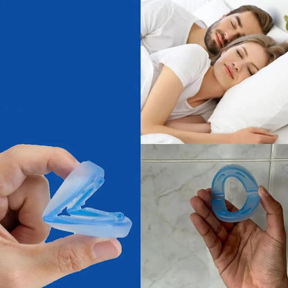 Reusable Anti-Snoring Mouthpiece – Comfortable Breathing Aid and Sleep Solution for Snore Reduction and Better Nighttime Rest Without Discomfort