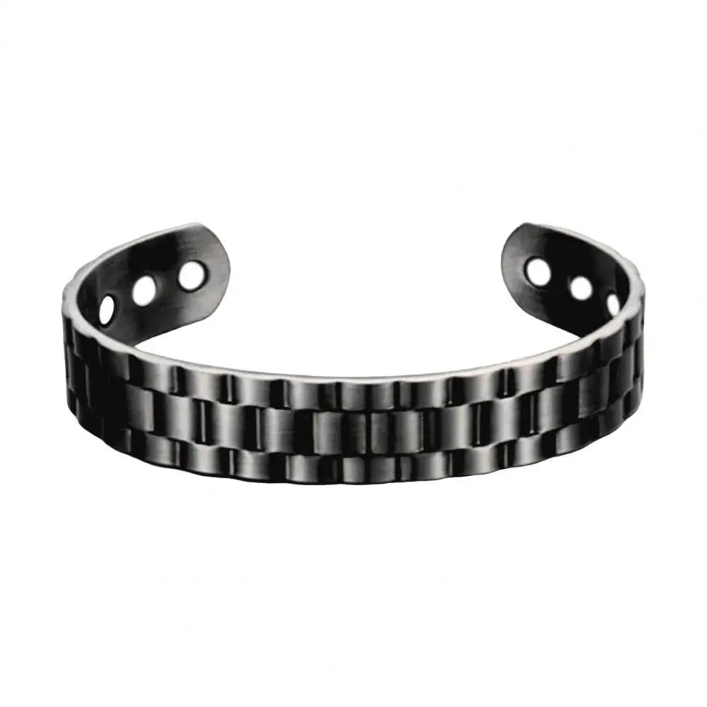 Magnetic Copper Bracelet - Men's Health Wristband for Circulation Support, Stylish Antioxidant Therapy Jewelry