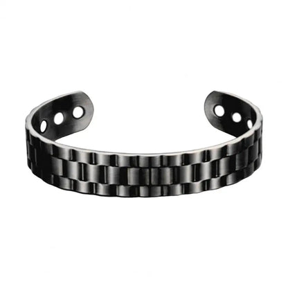 Magnetic Copper Bracelet - Men's Health Wristband for Circulation Support, Stylish Antioxidant Therapy Jewelry