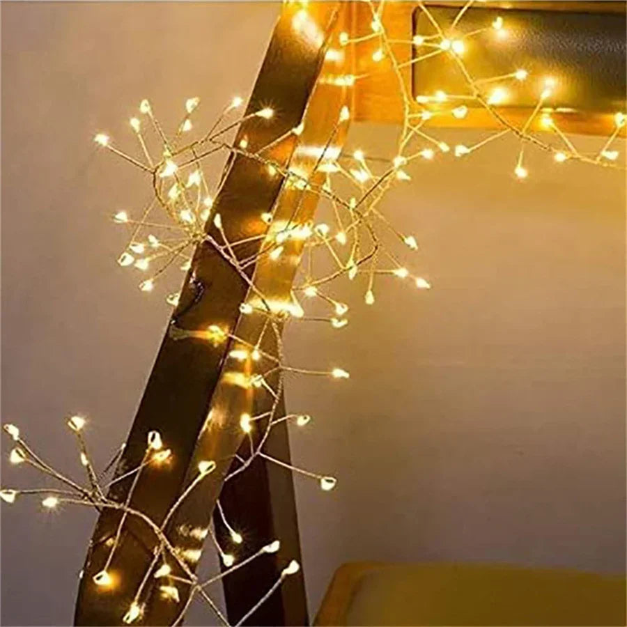 Outdoor 3x3m Cluster Icicle Lights – 1000-LED Waterproof Curtain Fairy String Lights with Remote Control for Christmas, Parties, Patios, and Home Decorations