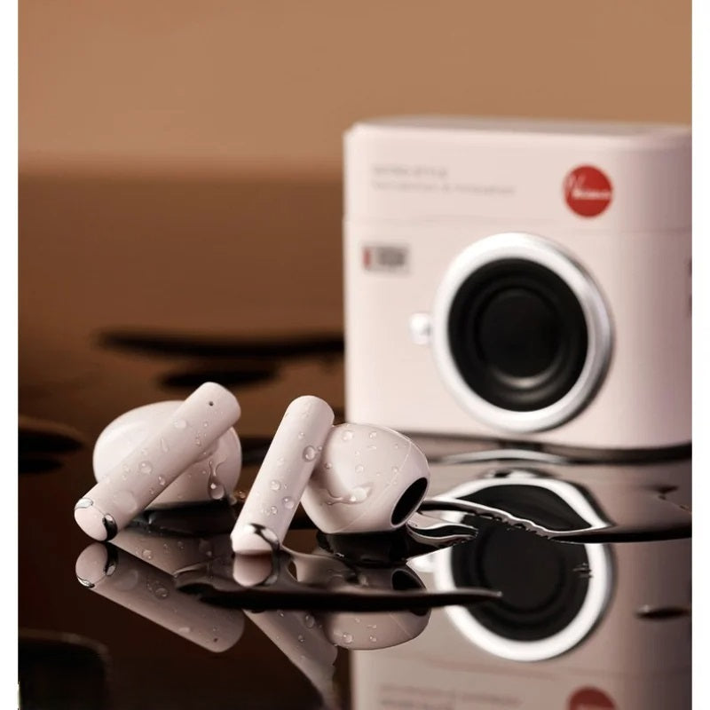 Retro Camera Earbuds – True Wireless Bluetooth Earphones with Semi-In-Ear Comfort
