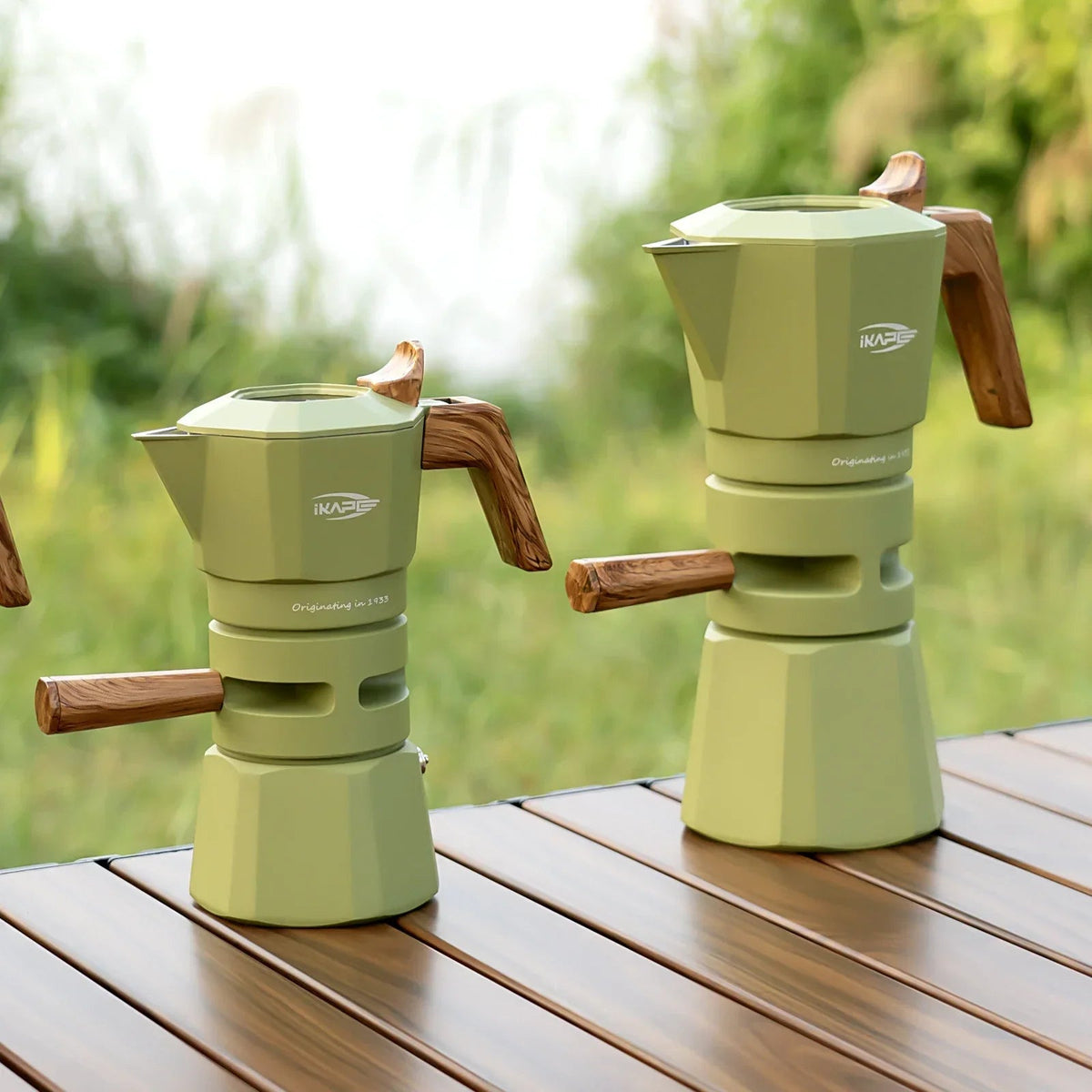 Aluminum Espresso Moka Pot – Temperature-Controlled Italian Coffee Percolator for Authentic Espresso Brewing